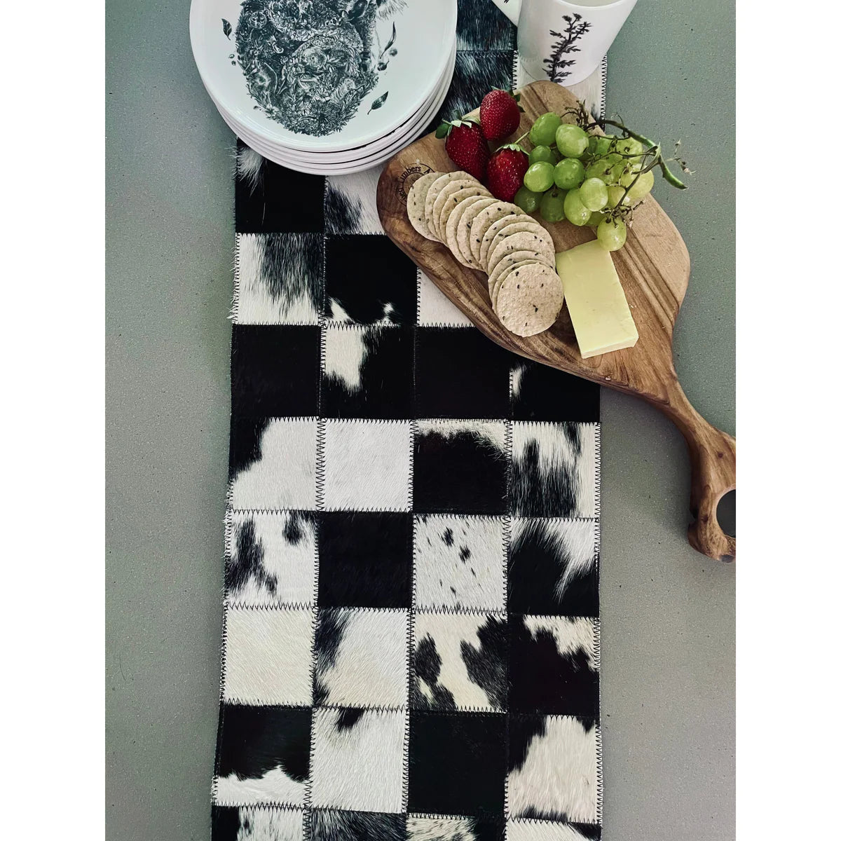 Cowhide Table Runner