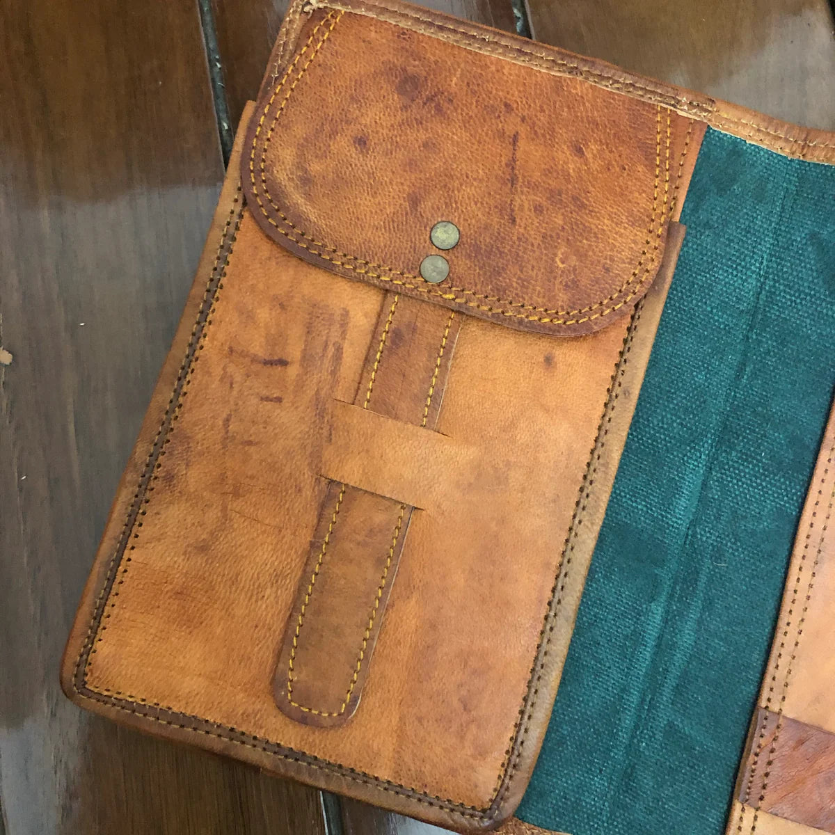 Leather A5 Cover with Buckle