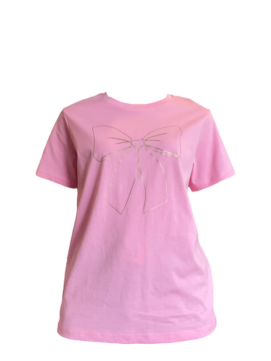 Ruffle + Bow Goldie Tee