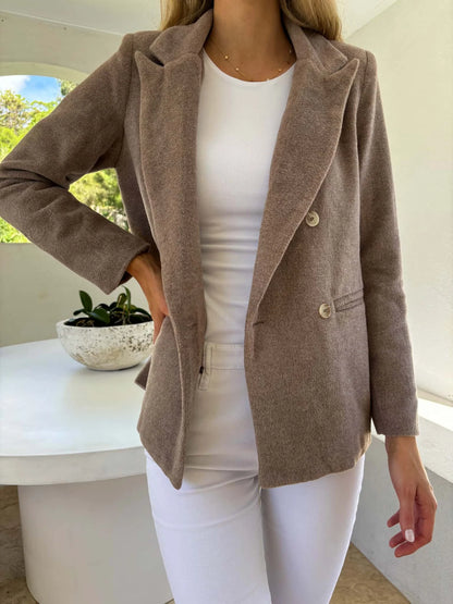 TEXTURED PARIS BLAZER