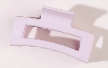 Purple Rectangle Hair Claw