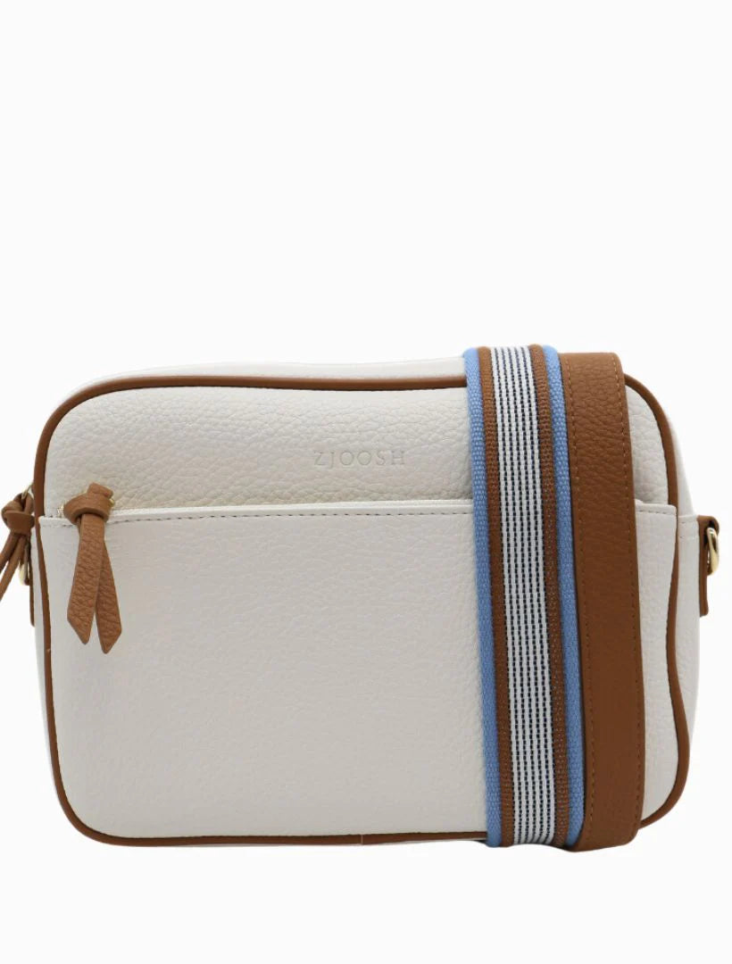 Leah Cross Body Bag White