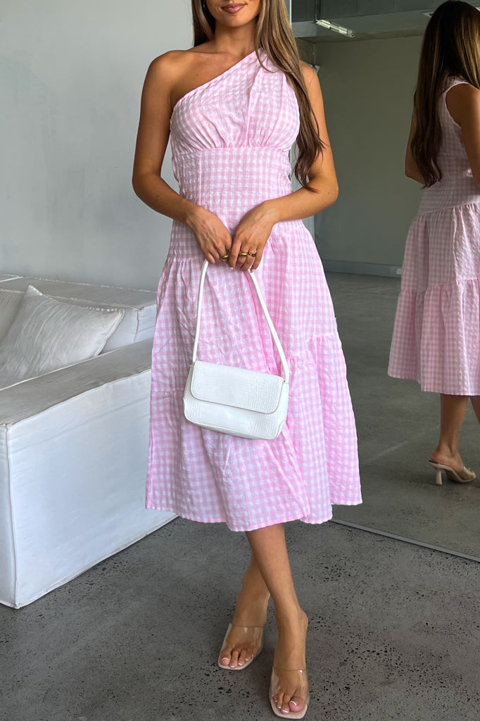 SASHA GINGHAM DRESS - XL