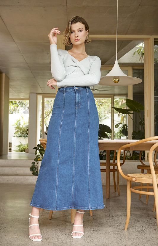 Auguste Denim Skirt