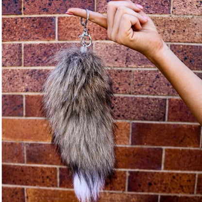 Fox Tail Keyring