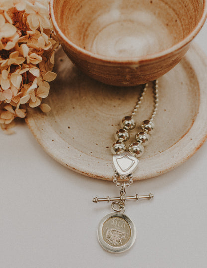 Coin Shield Necklace