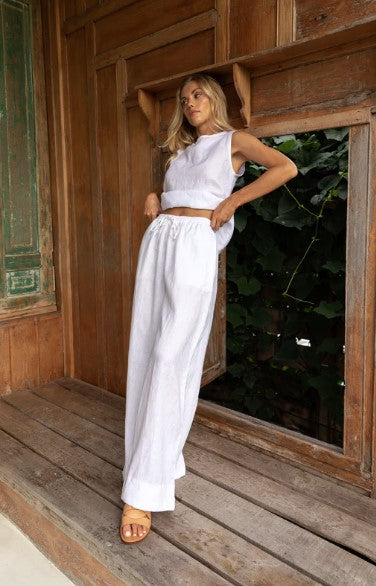 Lottie Pants - White