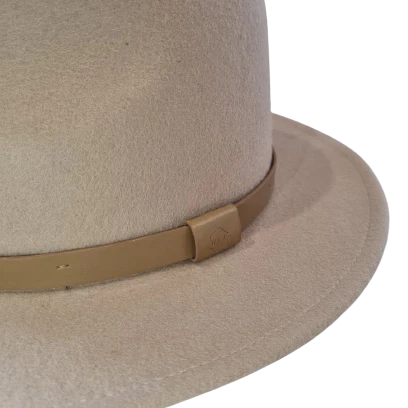 Vintage Tan Fedora