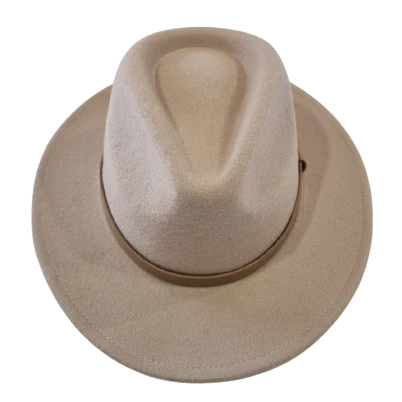 Vintage Tan Fedora